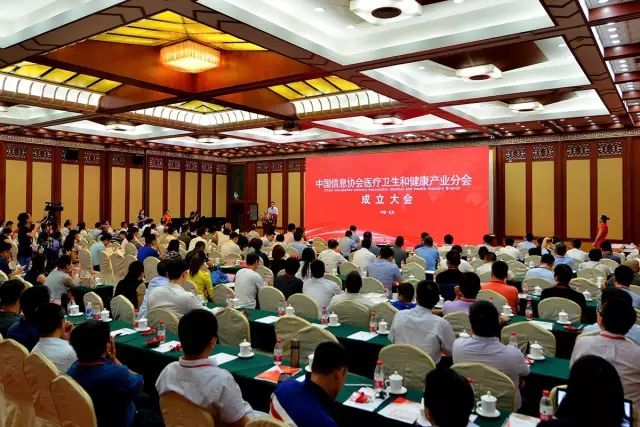  中国信息协会医疗卫生和健康产业分会成立大会在北京召开      