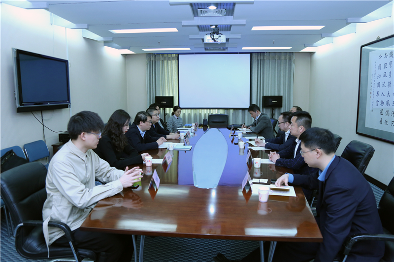 中国信息协会区块链专委会与重庆两江招商集团举行工作座谈