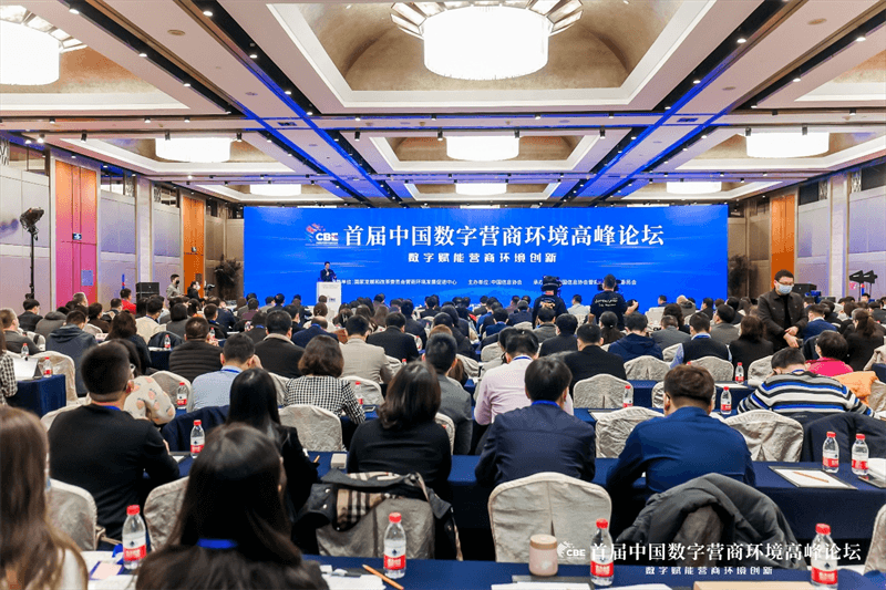 首届中国数字营商环境高峰论坛在京举办